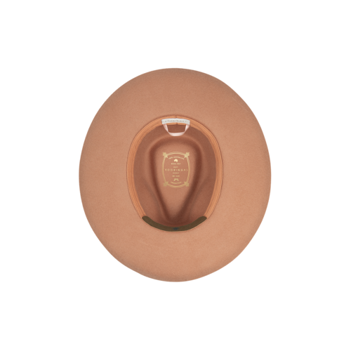 KOORINGAL | Goulburn Ladies Wide Brim Fedora - Terracotta [Size Small]