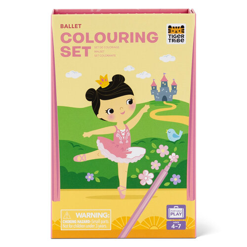 TIGER TRIBE | Shimmer Colouring Set - Ballet