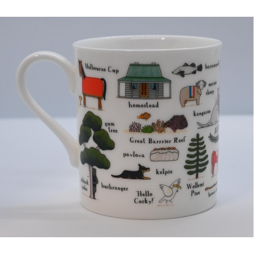 RED TRACTOR | Bone China Mug -This Is Australia