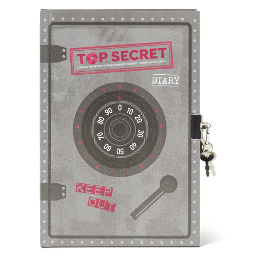 TIGER TRIBE | Lockable Diary - Top Secret