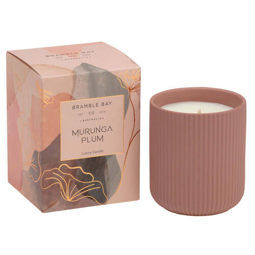 Bramble Bay | Murunga Plum Ceramic Candle