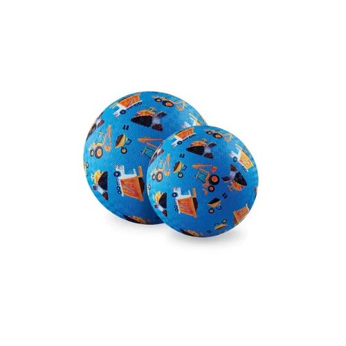 CROCODILE CREEK | 5 Inch Playground Ball - Little Builder [Blue]