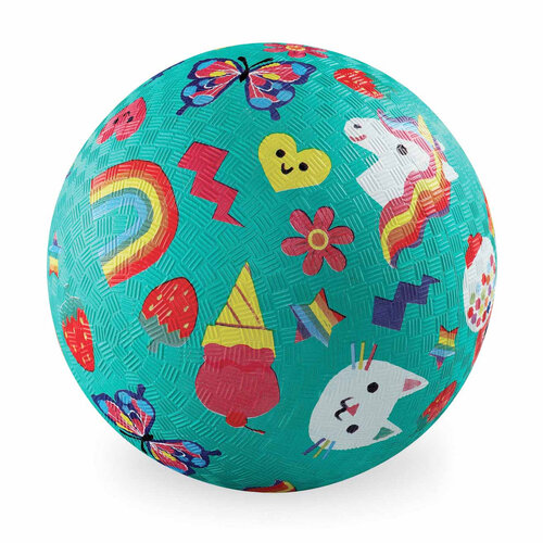 CROCODILE CREEK | 7 Inch Playground Ball - Smiley