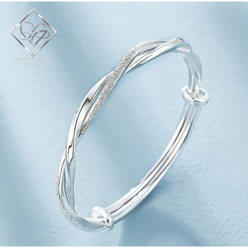 MARY T DESIGNS | 925 Sterling Twirl Bangle 