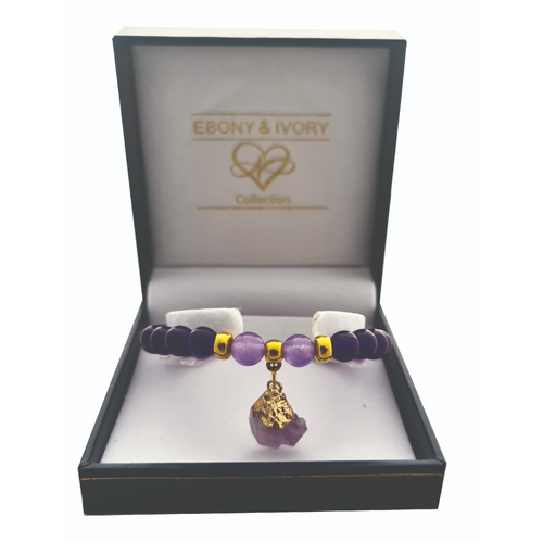 MARY T DESIGNS | Amethyst Healing Bracelet