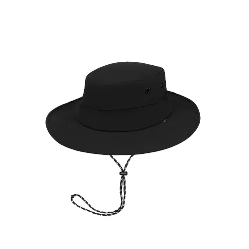 KOORINGAL | Overland Mens Mid Brim Hat - Black