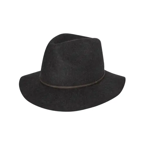 KOORINGAL | Rajah Mens Mid Brim Fedora - Char Marle