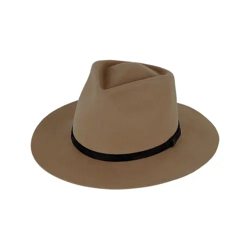 KOORINGAL | Goodwin Unisex Wide Brim Fedora - Driftwood