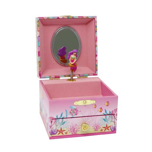 PINK POPPY | Enchanted Small Mermaid Musical Jewellery Box