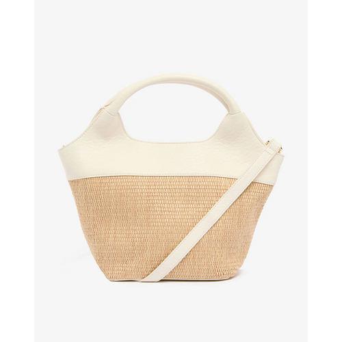 ELMS + KING I Miller Tote - Chalk w|Weave