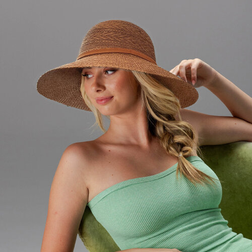 RIGON | Kimberley Ladies Capeline Hat - Camel [M/L 58CM]