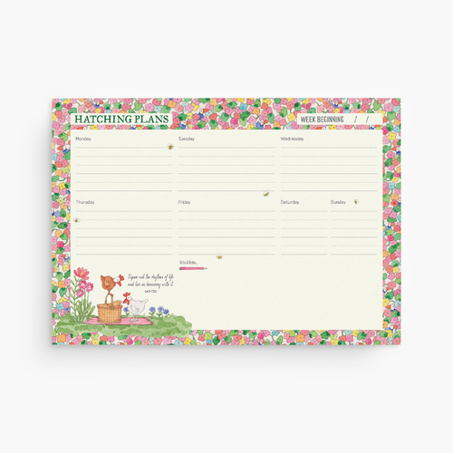 TWIGSEEDS | Twigseeds 2025 A4 Desk Planner