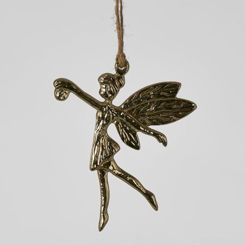 FLORABELLE LIVING | Fairy Hanging Ornament Gold