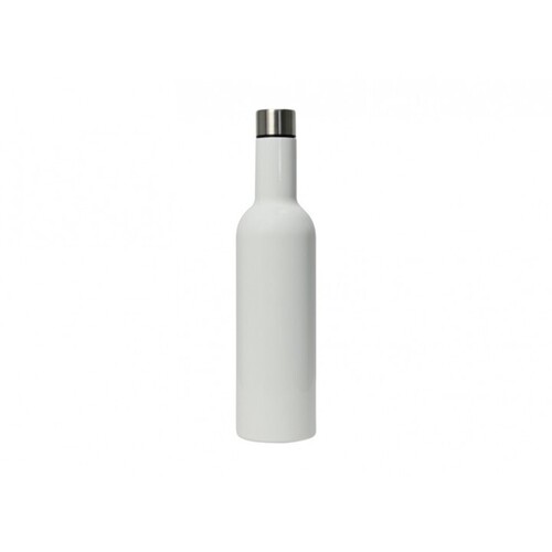 Wine Bottle - Double Walled [Colour: Gloss White]