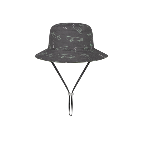 DOZER | Gawler Boys Bucket Hat - Charcoal